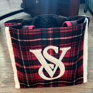 Victoria's Secret Red and Black tote‎